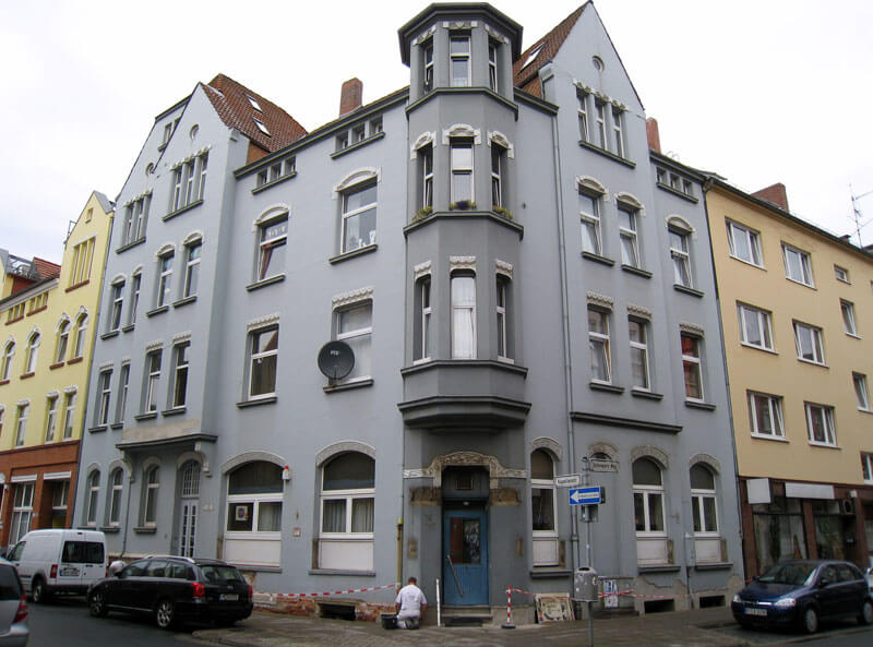 Mehrfamilienhaus, Hannover Mehrfamilienhaus, Hannover Außenabdichtung, Sanierputz