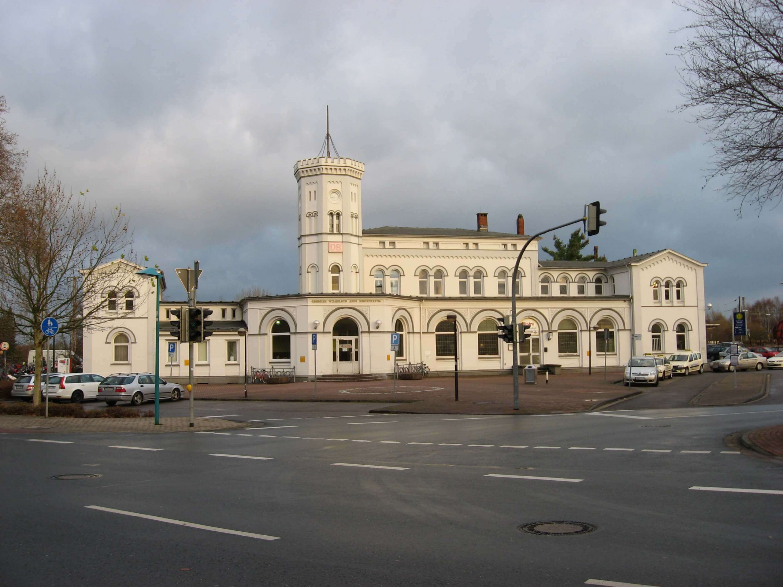 Bahnhof Stadthagen Bahnhof Stadthagen Horizontalsperre, Sanierputz